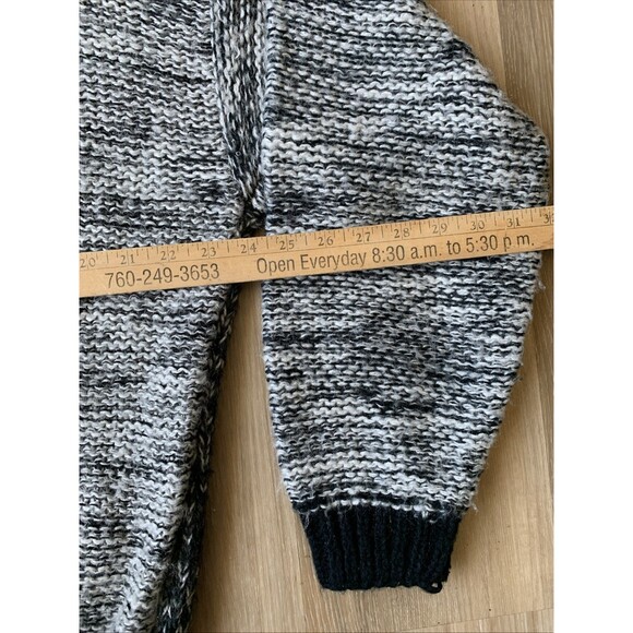 Vintage Wayne Scott Hand Knitted Pullover Sweater w/ Leather n Size XL EUC - Picture 11 of 12